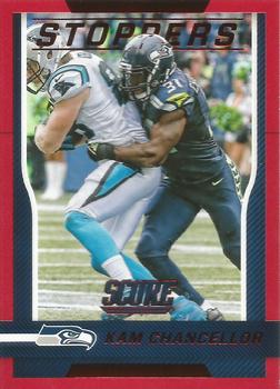 2016 Score - Stoppers Red #1 Kam Chancellor Front