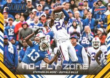 2016 Score - No Fly Zone Gold #9 Stephon Gilmore Front