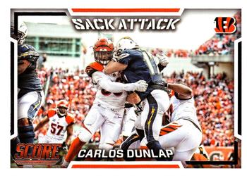 2016 Score - Sack Attack #2 Carlos Dunlap Front