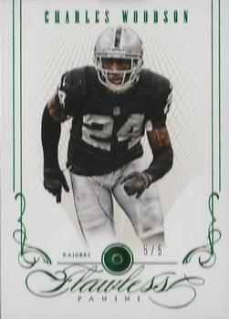 2015 Panini Flawless - Emerald #2 Charles Woodson Front