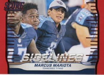 2016 Score - Sidelines Red #10 Marcus Mariota Front