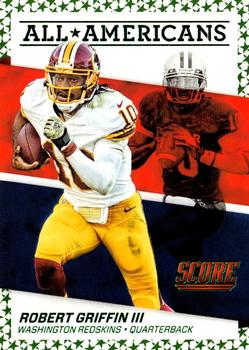 2016 Score - All-Americans Green #17 Robert Griffin III Front