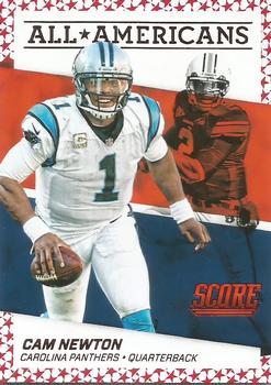 2016 Score - All-Americans Red #21 Cam Newton Front
