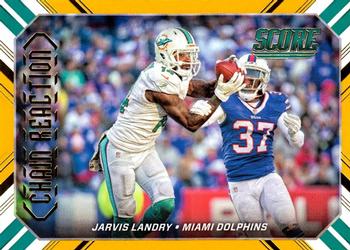 2016 Score - Chain Reaction Gold #6 Jarvis Landry Front