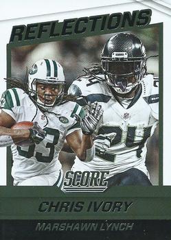 2016 Score - Reflections #5 Chris Ivory / Marshawn Lynch Front