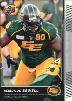 2015 Upper Deck CFL #117 Almondo Sewell Front