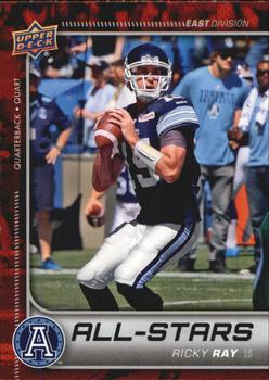 2015 Upper Deck CFL #163 Ricky Ray Front