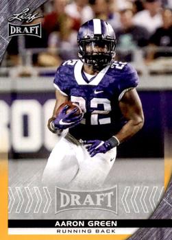 2016 Leaf Draft - Gold #3 Aaron Green Front