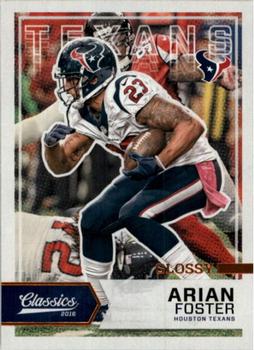 2016 Panini Classics - Glossy #25 Arian Foster Front