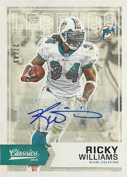 2016 Panini Classics - Significant Signatures #171 Ricky Williams Front