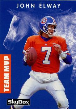 1992 SkyBox Prime Time - Previews #00C John Elway Front