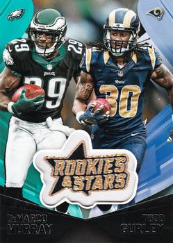 2015 Panini Rookies & Stars - Embroidered Patches #EP11 DeMarco Murray / Todd Gurley Front