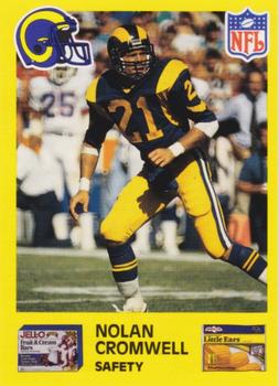 1987 Jello / Birdseye Los Angeles Rams #2 Nolan Cromwell Front