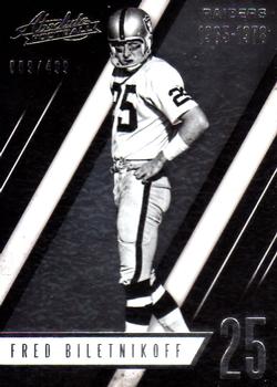 2016 Panini Absolute #111 Fred Biletnikoff Front