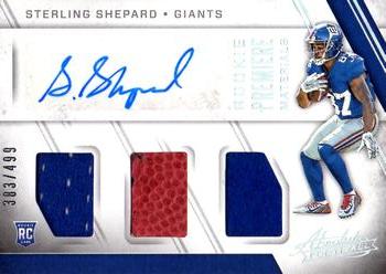 2016 Panini Absolute #211 Sterling Shepard Front