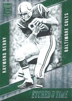 2016 Donruss Elite - Etched in Time Green #ET-RB Raymond Berry Front