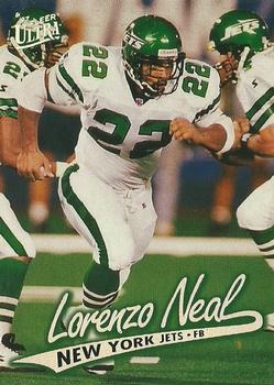 1997 Ultra - Reebok Green #289 Lorenzo Neal Front