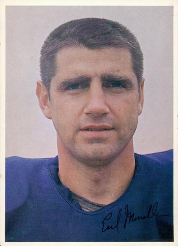 1965 New York Giants Color Picture Pack #NNO Earl Morrall Front