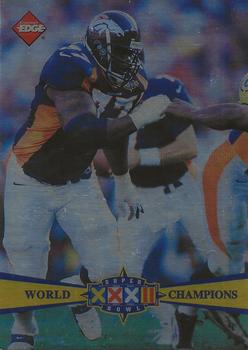 1998 Collector's Edge Super Bowl XXXII - Denver Broncos B Prefix Silver #B15 Tony Jones Front