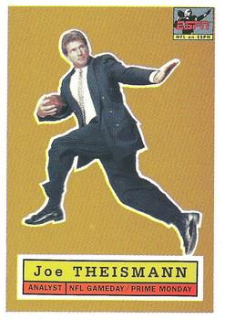 1995 ESPN NFL Announcers Ad Cards #7 Joe Theismann Front