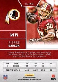 2016 Panini - Chainmail Armor #149 Pierre Garcon Back