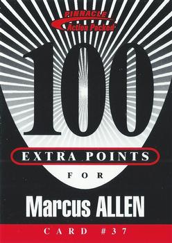 1997 Action Packed - Extra Points 100 #37 Marcus Allen Front