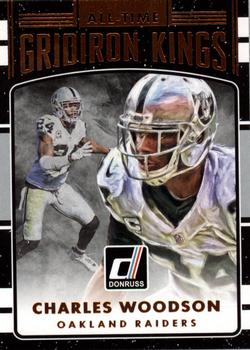 2016 Donruss - All-Time Gridiron Kings #4 Charles Woodson Front