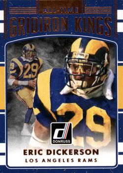2016 Donruss - All-Time Gridiron Kings #30 Eric Dickerson Front