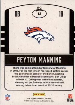 2016 Donruss - Legends of the Fall #13 Peyton Manning Back
