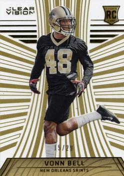 2016 Panini Clear Vision - Gold #136 Vonn Bell Front