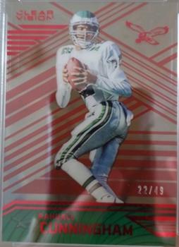 2016 Panini Clear Vision - Red #97 Randall Cunningham Front