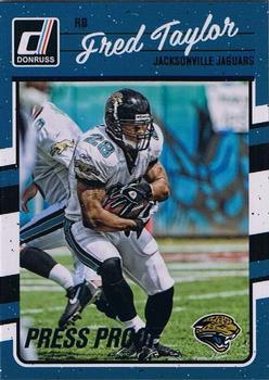 2016 Donruss - Press Proofs Blue #141 Fred Taylor Front