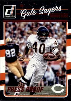 2016 Donruss - Press Proofs Red #55 Gale Sayers Front