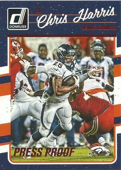 2016 Donruss - Press Proofs Red #93 Chris Harris Front