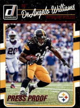 2016 Donruss - Press Proofs Red #236 DeAngelo Williams Front