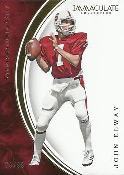 2016 Panini Immaculate Collection Collegiate #36 John Elway Front
