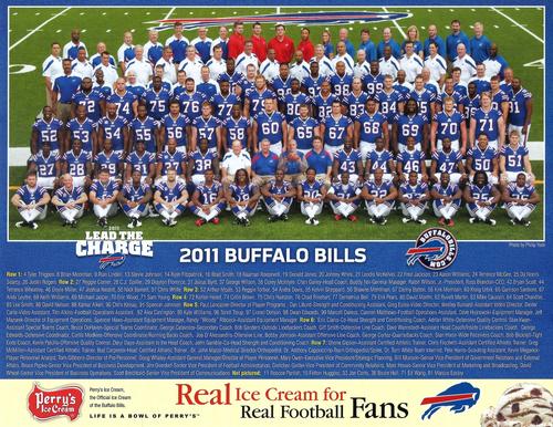 2011 Perry's Buffalo Bills Team Photo #NNO Buffalo Bills Front