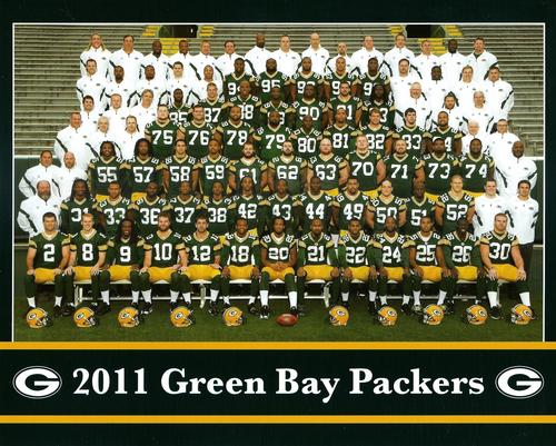 2011 Green Bay Packers Team Photo #NNO Green Bay Packers Front
