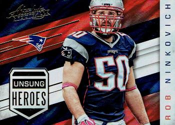 2016 Panini Absolute - Unsung Heroes #10 Rob Ninkovich Front