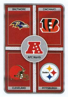 2016 Panini Stickers #2 AFC North Front