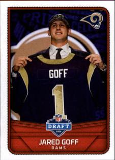 2016 Panini Stickers #9 Jared Goff Front