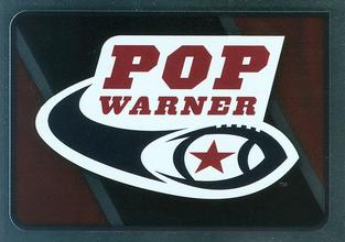 2016 Panini Stickers #469 Pop Warner Logo Front