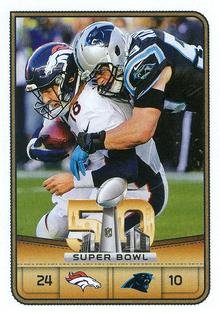 2016 Panini Stickers #478 Super Bowl 50 Front