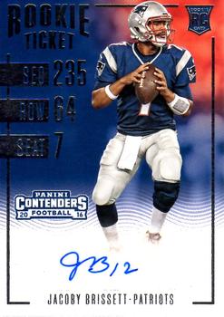 2016 Panini Contenders #147 Jacoby Brissett Front