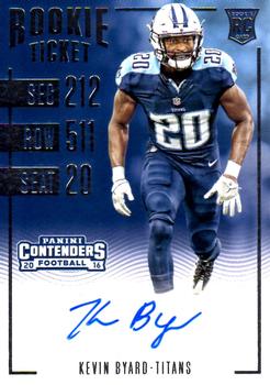 2016 Panini Contenders #155 Kevin Byard Front