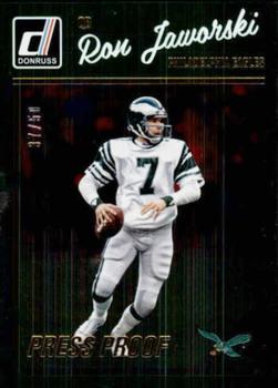 2016 Donruss - Press Proofs Gold #234 Ron Jaworski Front