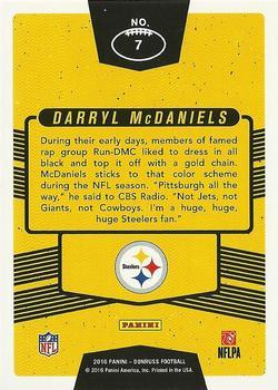 2016 Donruss - Fans of the Game Holo #7 Darryl McDaniels Back
