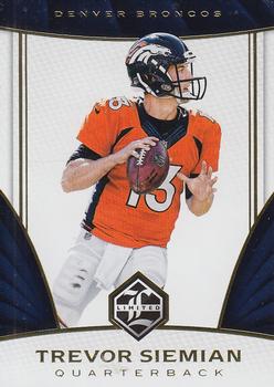 2016 Panini Limited #15 Trevor Siemian Front