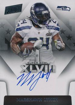 2016 Panini Immaculate Collection - Super Bowl Signatures #SBXLVIII-ML Marshawn Lynch Front