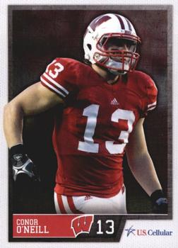 2012 Wisconsin Badgers Program Cards #NNO Conor O'Neill Front